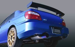 Powerhouse Amuse Exhaust Tip Muffler Burn WRX STi GDB