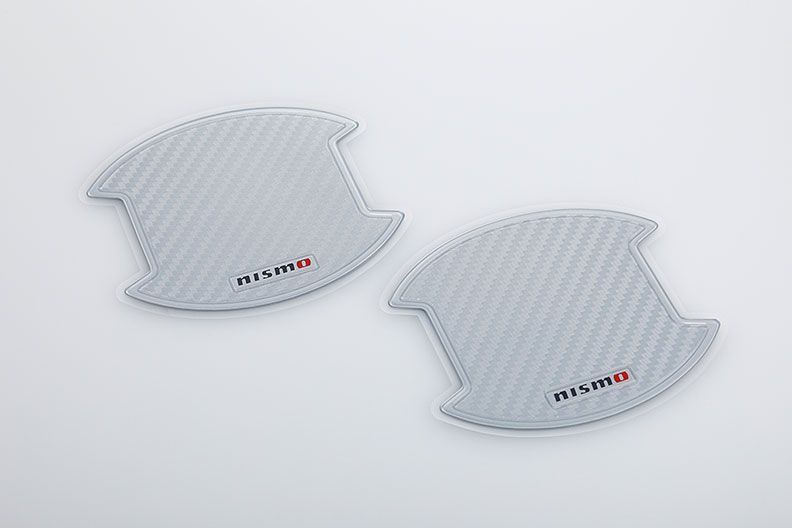 NISMO Door Handle Protector (L - Silver) - Nissan Skyline GT/NISMO/NISMO Limited RV37 (VR30DDTT)