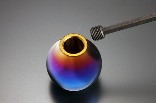 Greenline Motorsports - MOONFACE Super Lap Titanium Shift Knob Ver II