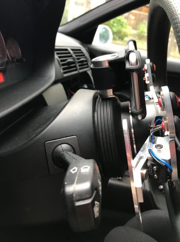 Night Pager Steering Smart Phone Holder - Mazda AZ-1 PG6SA (F6A (Turbo))