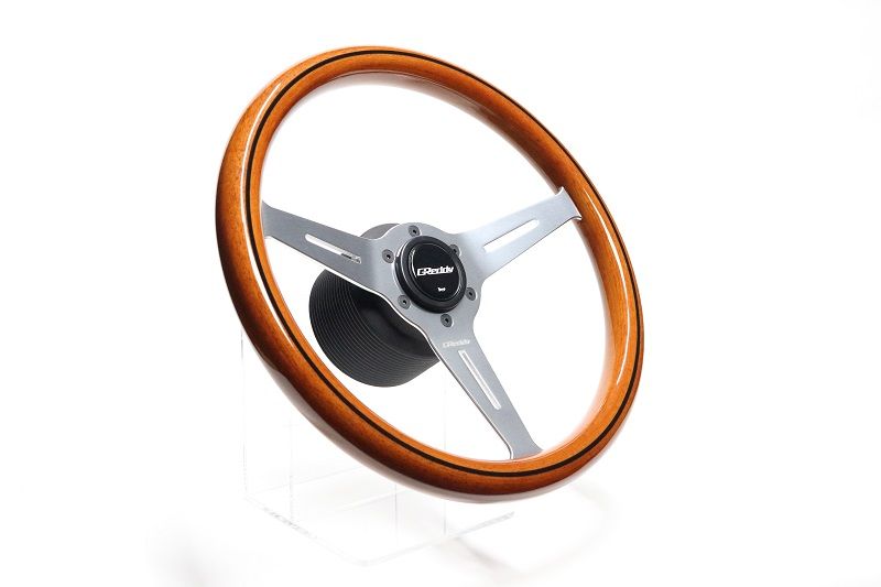 TRUST GReddy Sports Steering Wood Type (Light Brown) - Suzuki SWIFT Sport ZC33S (K14C Boosterjet)