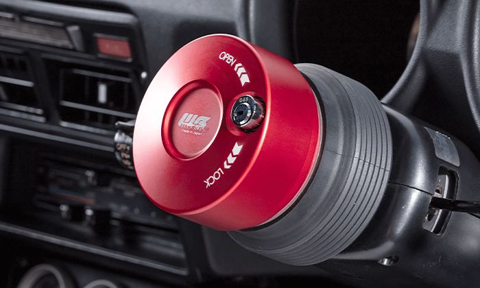 Works Bell Rapfix Key Lock System +e (Red) - Suzuki SWIFT Sport ZC32S (M16A)