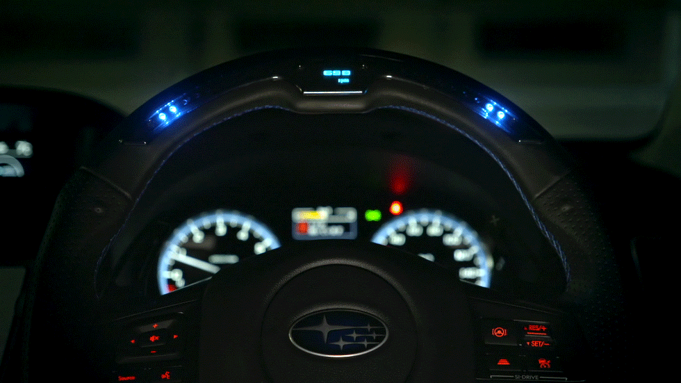 DAMD Performance Steering Wheel Operation