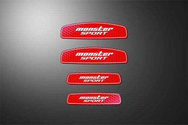 Monster Sport Door Reflection Sticker - Mazda Familia GT-R BG8Z (BPD)