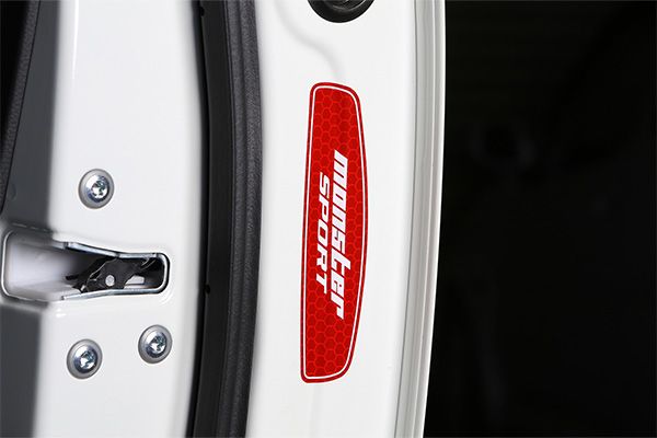Monster Sport Door Reflection Sticker - Toyota Corolla Sport NRE210H (8NR-FTS)
